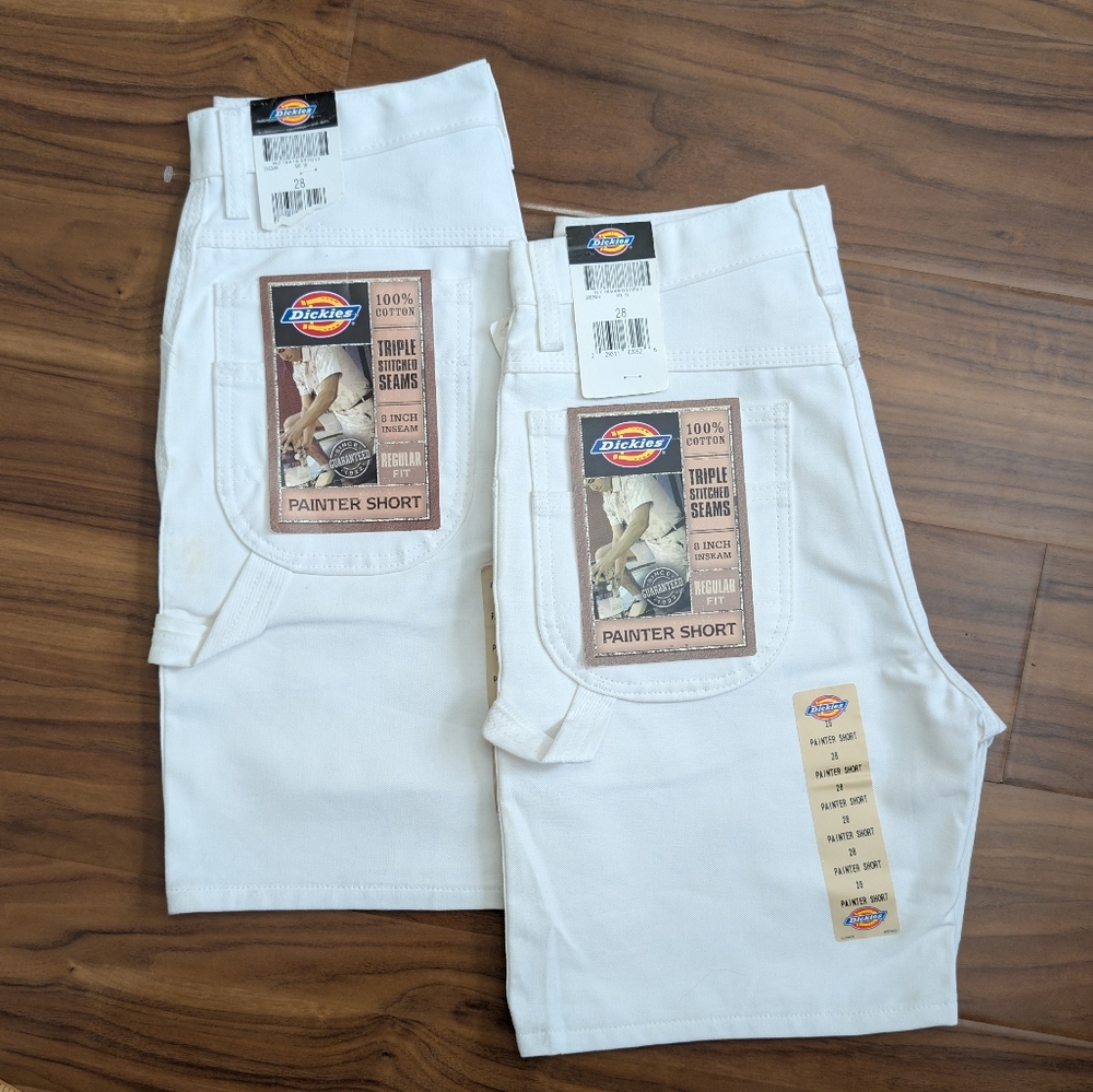 Dickies Vintage Deadstock Dickies' Painter Shorts Non-denim 2000's Size 28 Men's